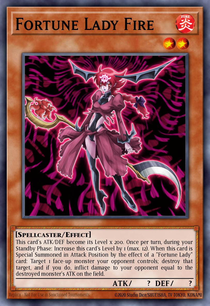 Card Image: Fortune Lady Fire