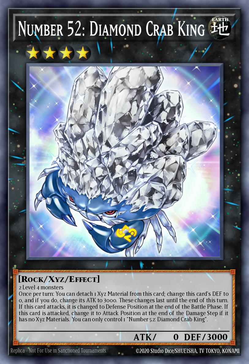 Card Image: Number 52: Diamond Crab King