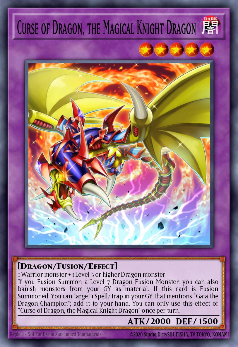 Card Image: Curse of Dragon, the Magical Knight Dragon
