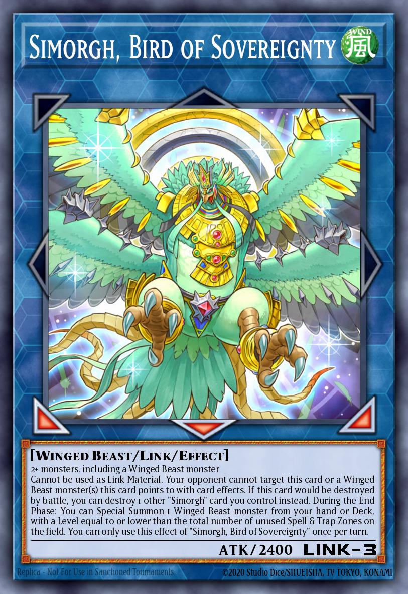 Card Image: Simorgh, Bird of Sovereignty