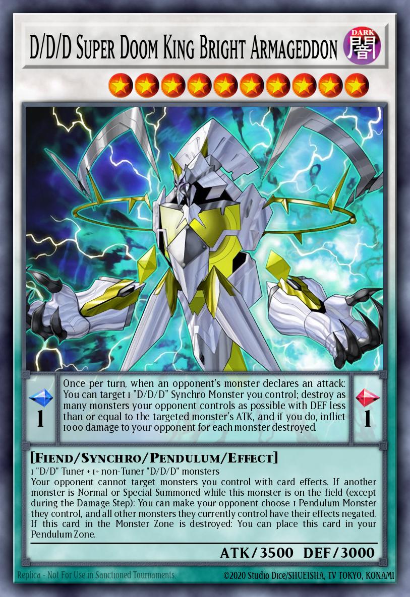 Card Image: D/D/D Super Doom King Bright Armageddon