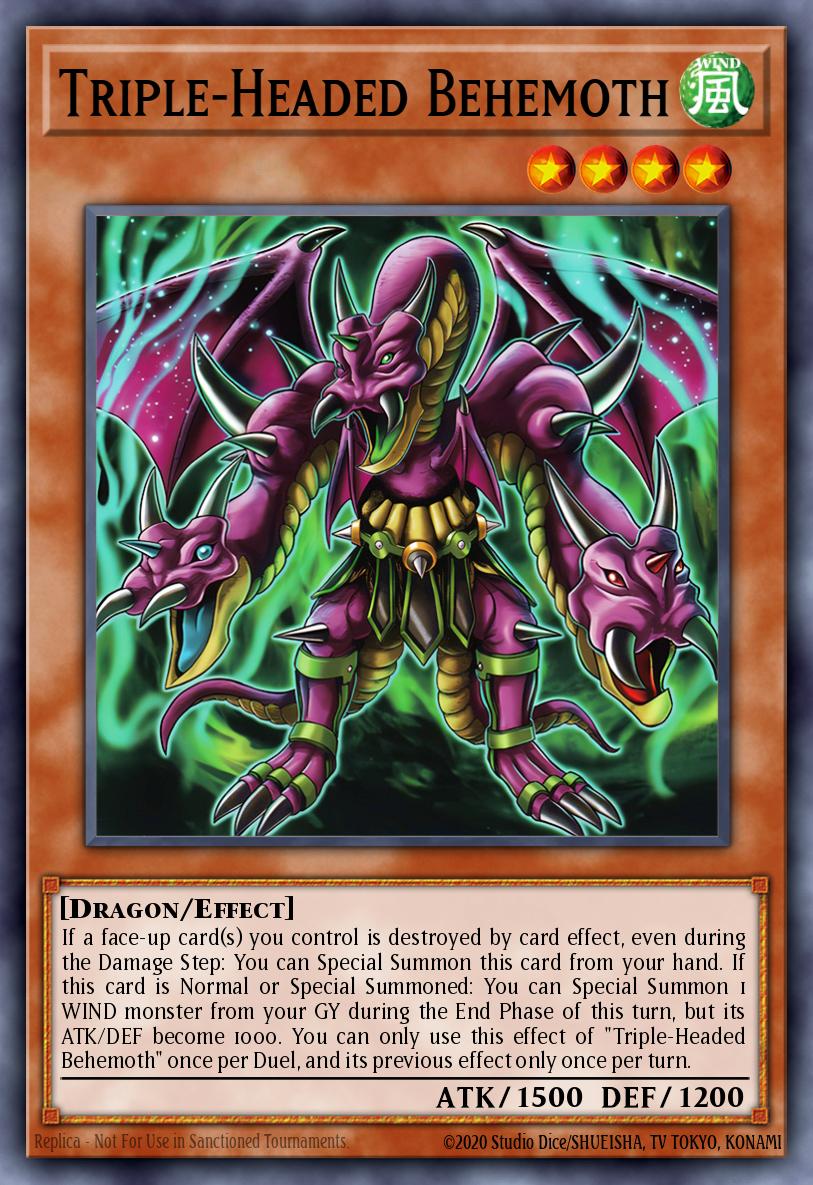 Card Image: Triple-Headed Behemoth