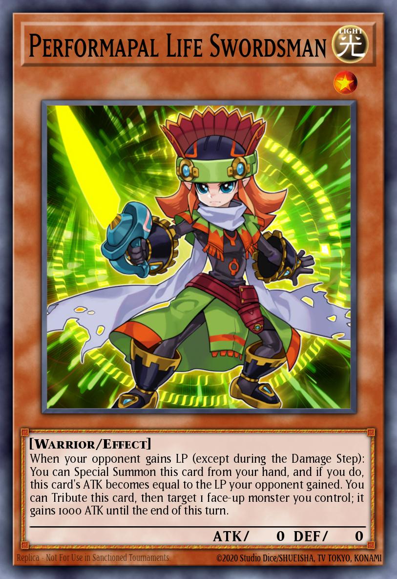 Card Image: Performapal Life Swordsman
