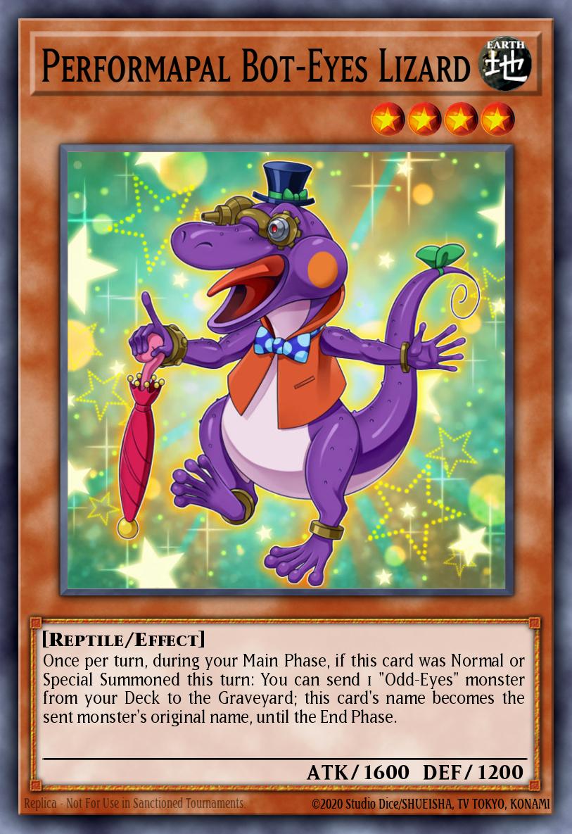Card Image: Performapal Bot-Eyes Lizard
