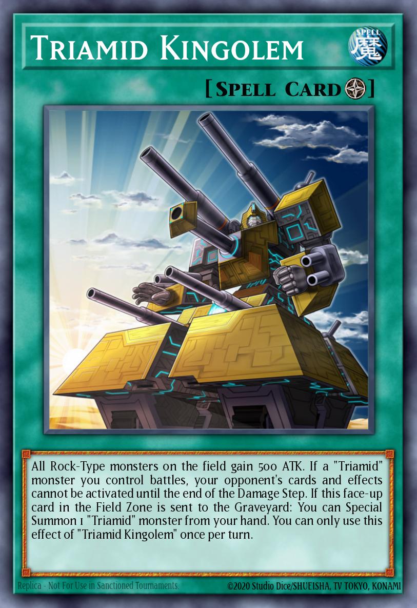 Card Image: Triamid Kingolem