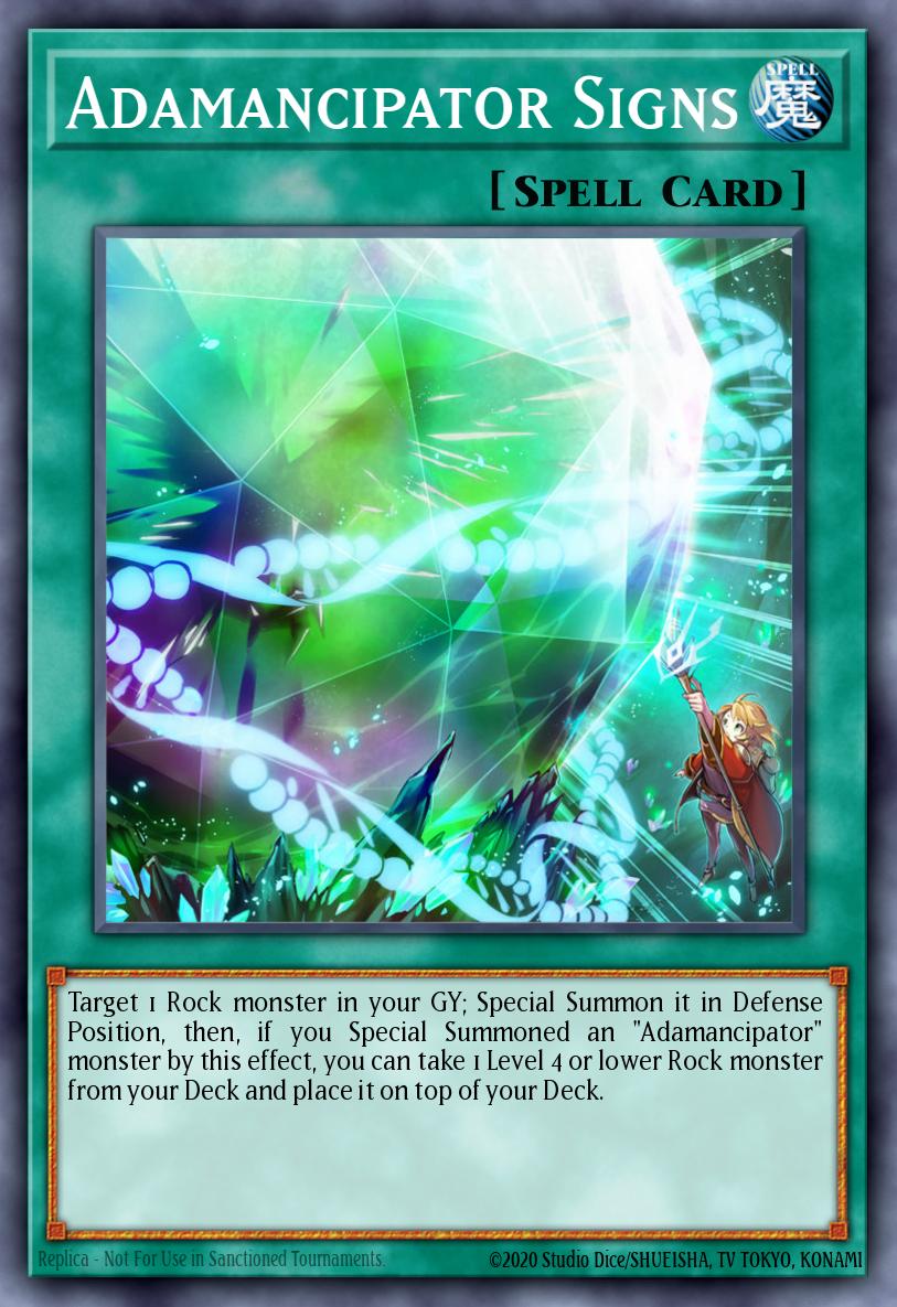 Card Image: Adamancipator Signs