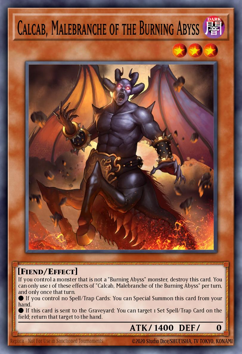 Card Image: Calcab, Malebranche of the Burning Abyss
