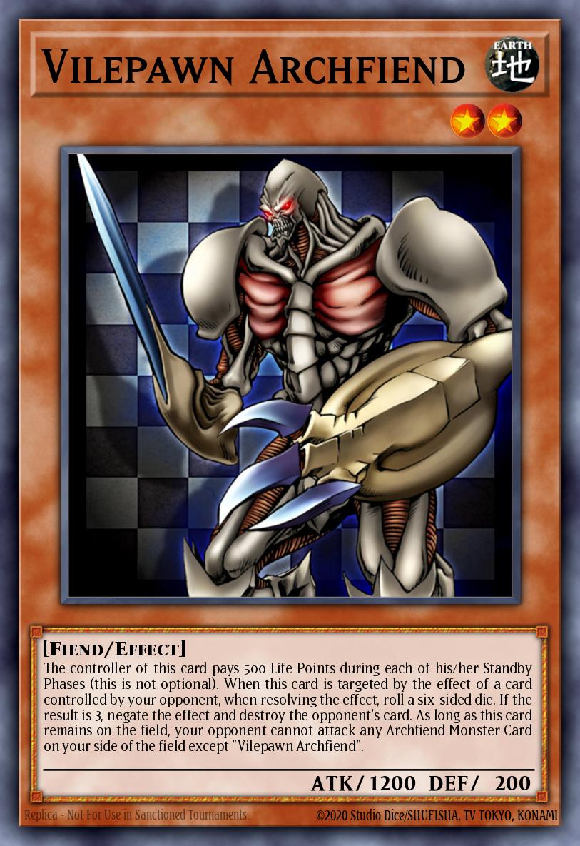 Card Image: Vilepawn Archfiend
