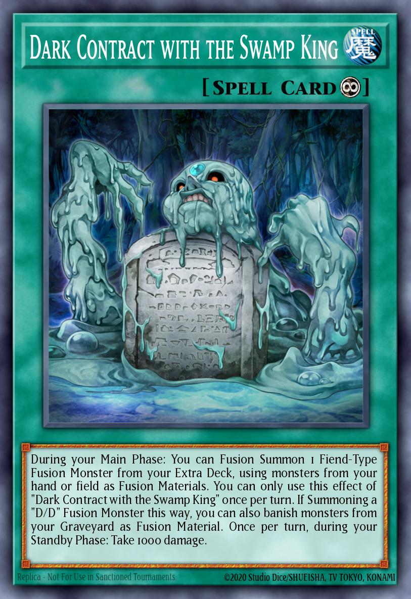Card Image: Dark Contract with the Swamp King