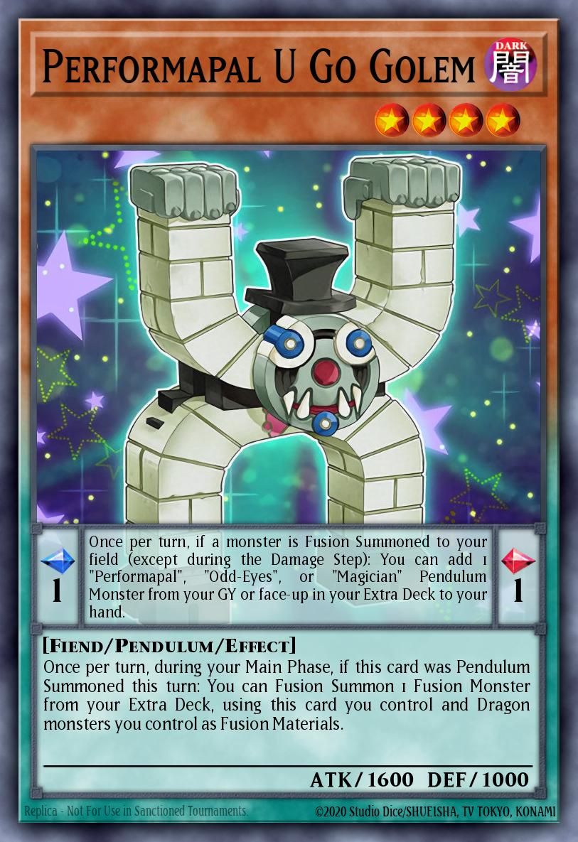 Card Image: Performapal U Go Golem