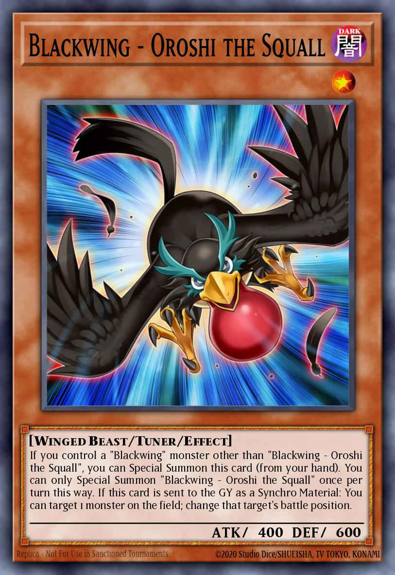 Card Image: Blackwing - Oroshi the Squall