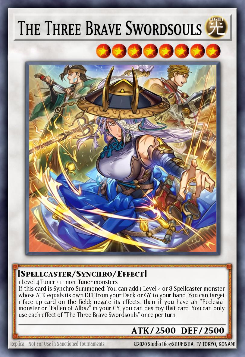 Card Image: The Three Brave Swordsouls