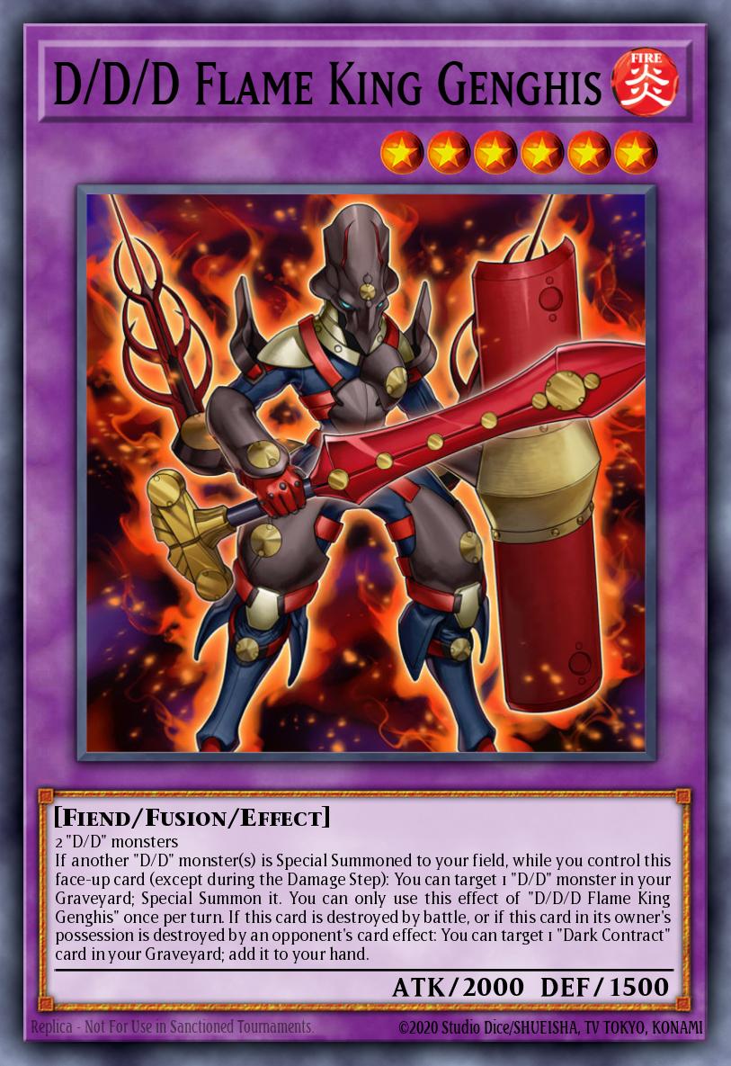 Card Image: D/D/D Flame King Genghis