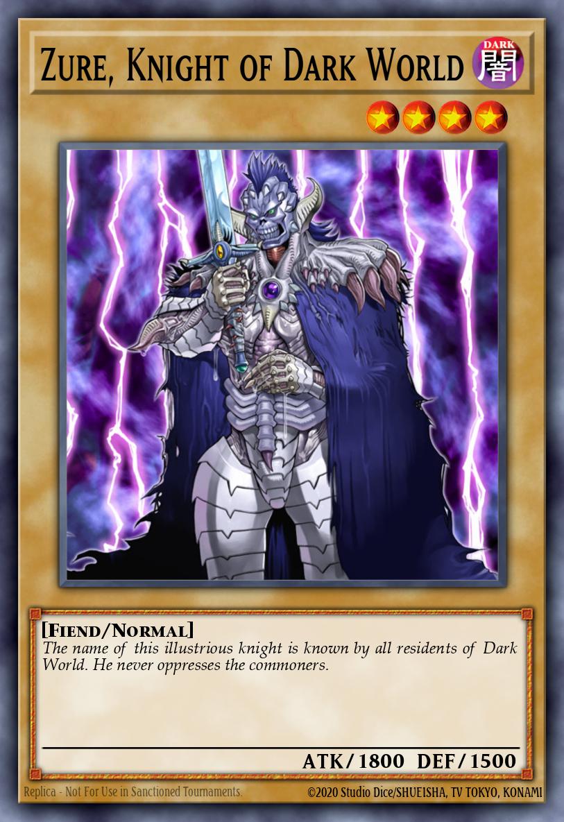 Card Image: Zure, Knight of Dark World