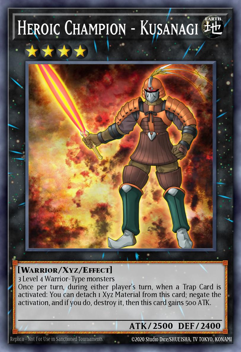 Card Image: Heroic Champion - Kusanagi