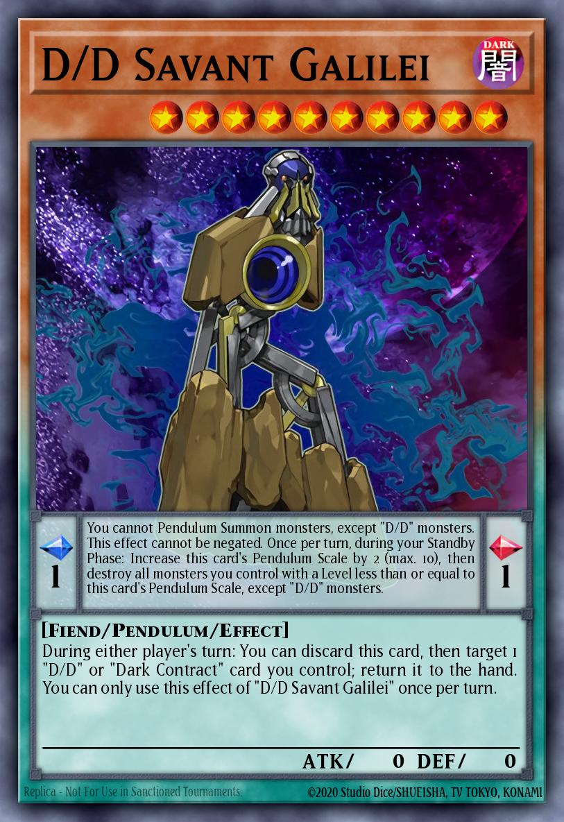 Card Image: D/D Savant Galilei