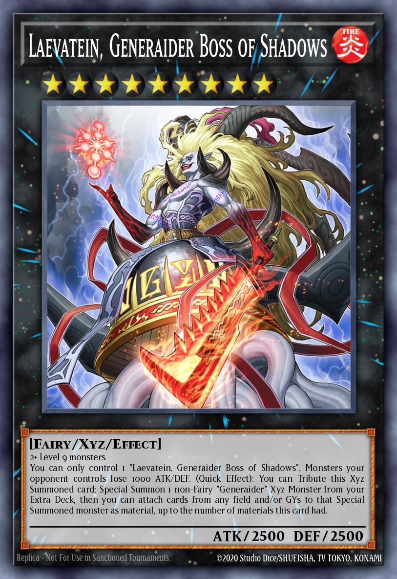 Card Image: Laevatein, Generaider Boss of Shadows