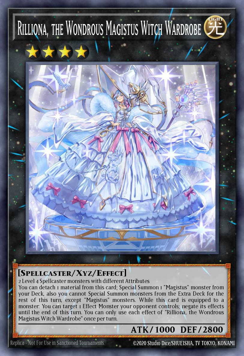 Card Image: Rilliona, the Wondrous Magistus Witch Wardrobe
