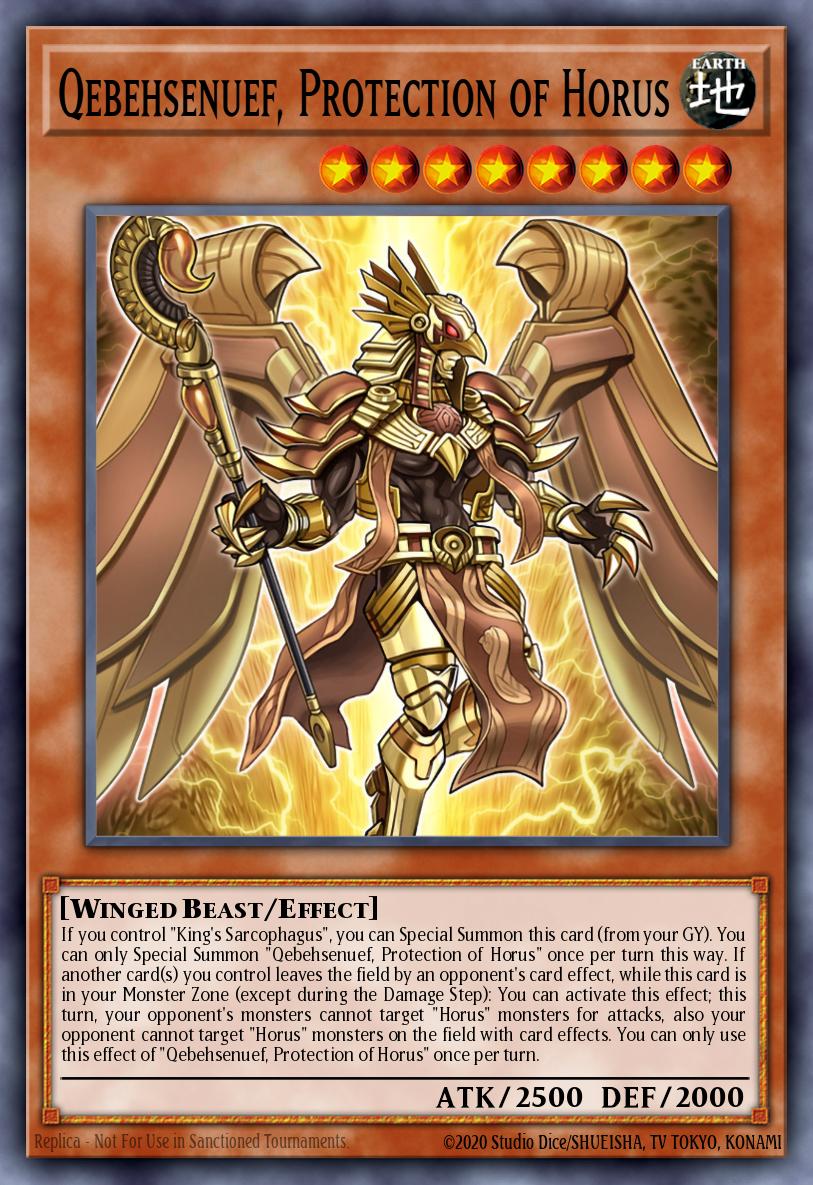 Card Image: Qebehsenuef, Protection of Horus
