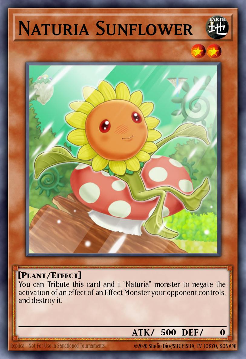 Card Image: Naturia Sunflower