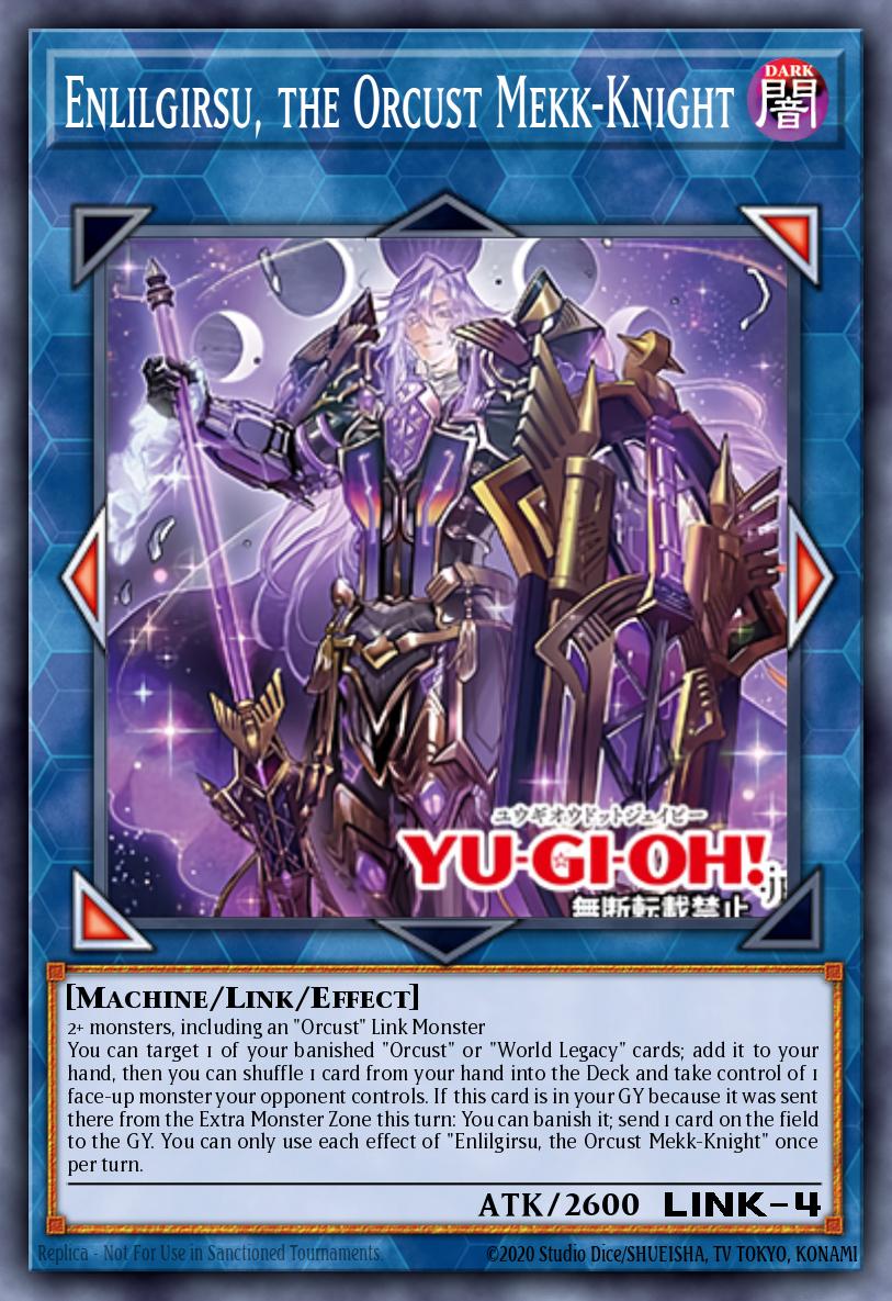 Card Image: Enlilgirsu, the Orcust Mekk-Knight