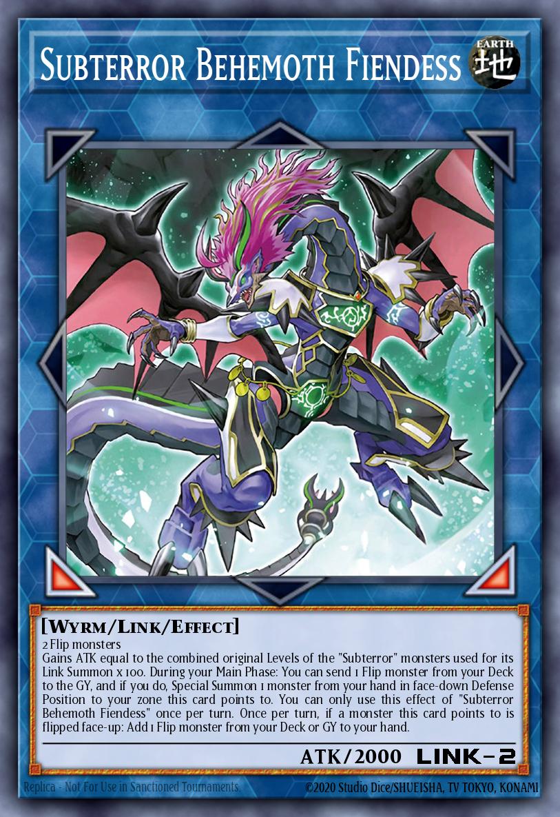 Card Image: Subterror Behemoth Fiendess