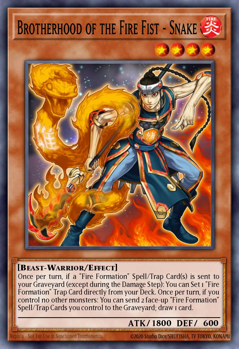 Card Image: Brotherhood of the Fire Fist - Snake