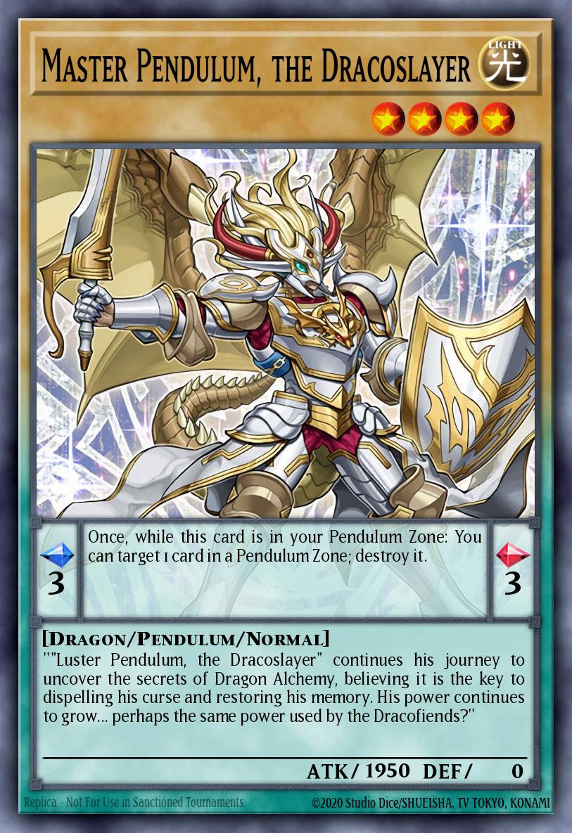 Card Image: Master Pendulum, the Dracoslayer