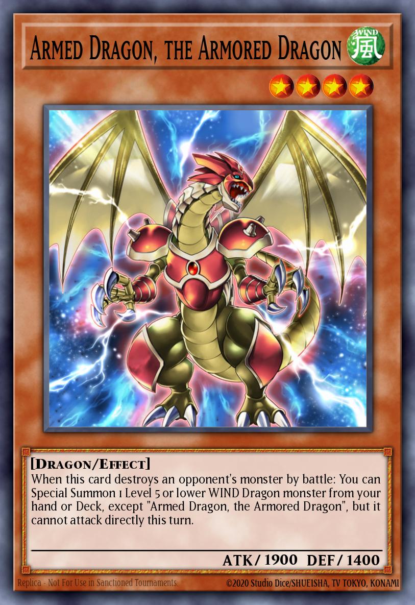 Card Image: Armed Dragon, the Armored Dragon