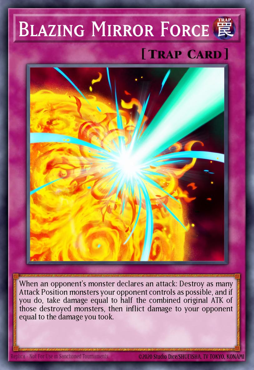Card Image: Blazing Mirror Force
