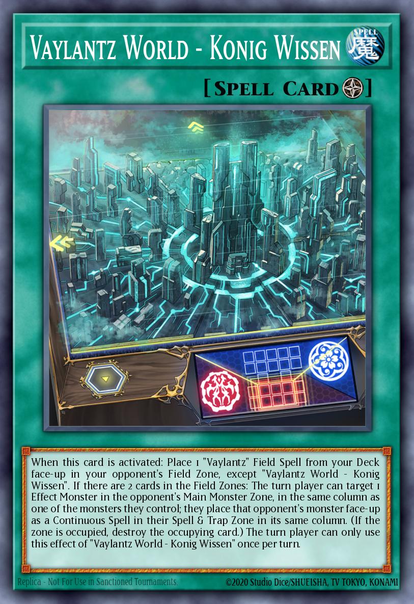 Card Image: Vaylantz World - Konig Wissen