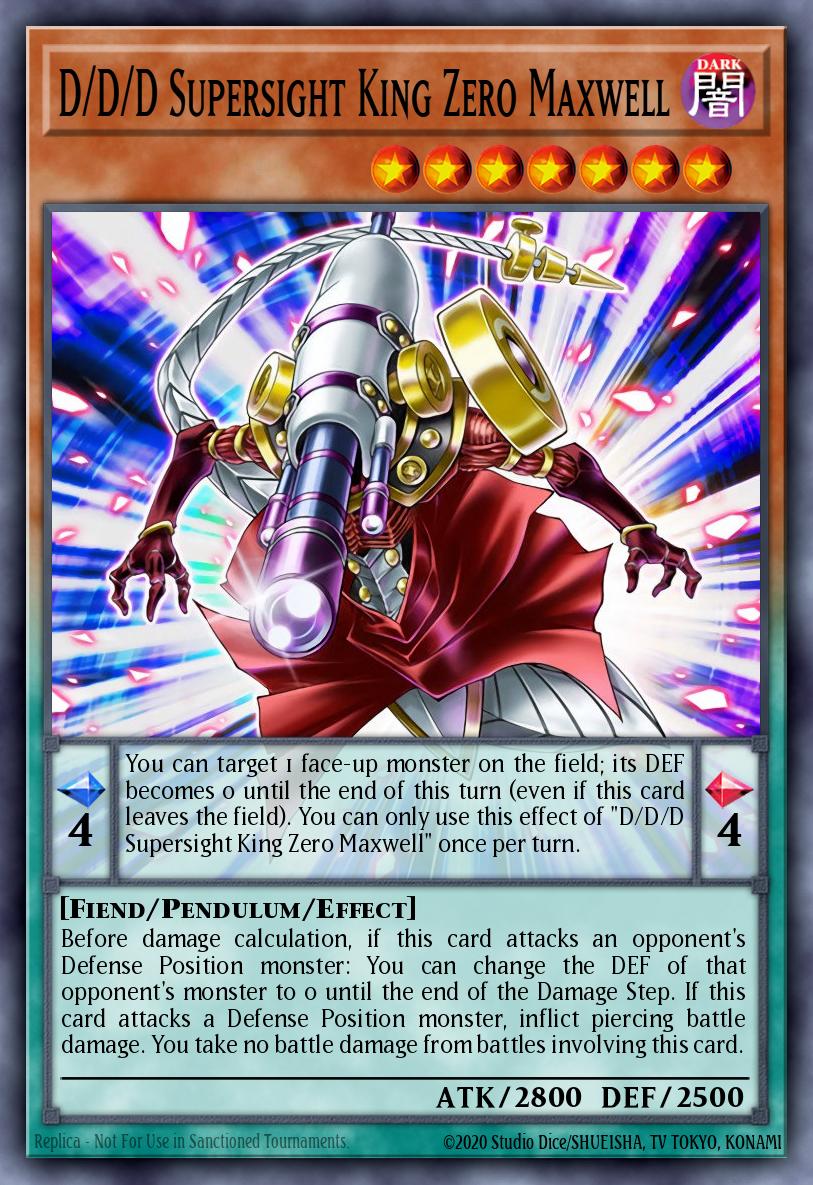 Card Image: D/D/D Supersight King Zero Maxwell