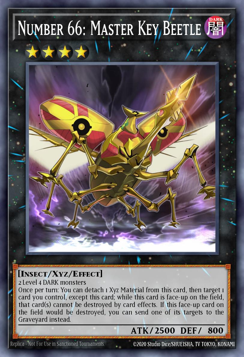 Card Image: Number 66: Master Key Beetle