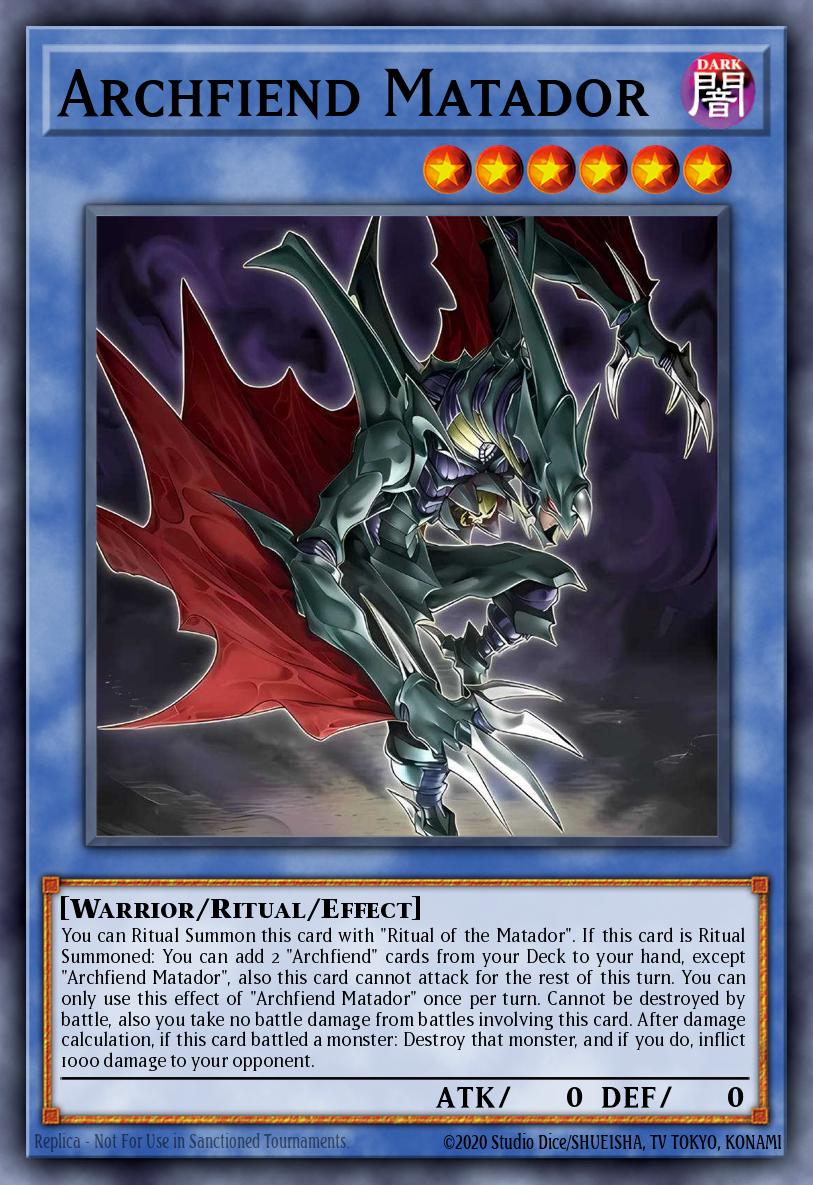 Card Image: Archfiend Matador