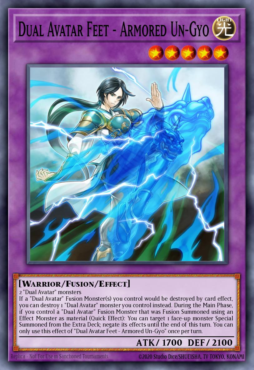 Card Image: Dual Avatar Feet - Armored Un-Gyo