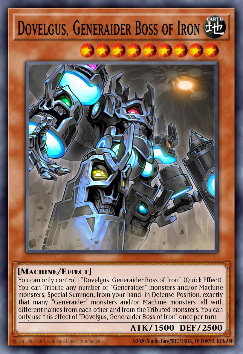 Card Image: Dovelgus, Generaider Boss of Iron