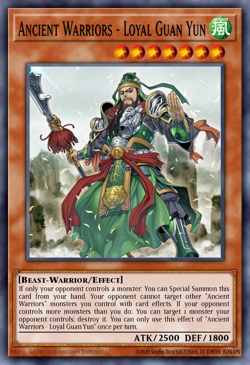 Card Image: Ancient Warriors - Loyal Guan Yun