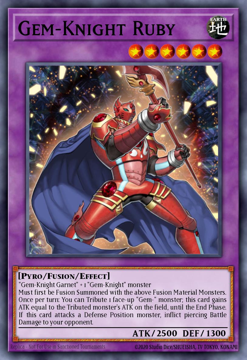 Card Image: Gem-Knight Ruby