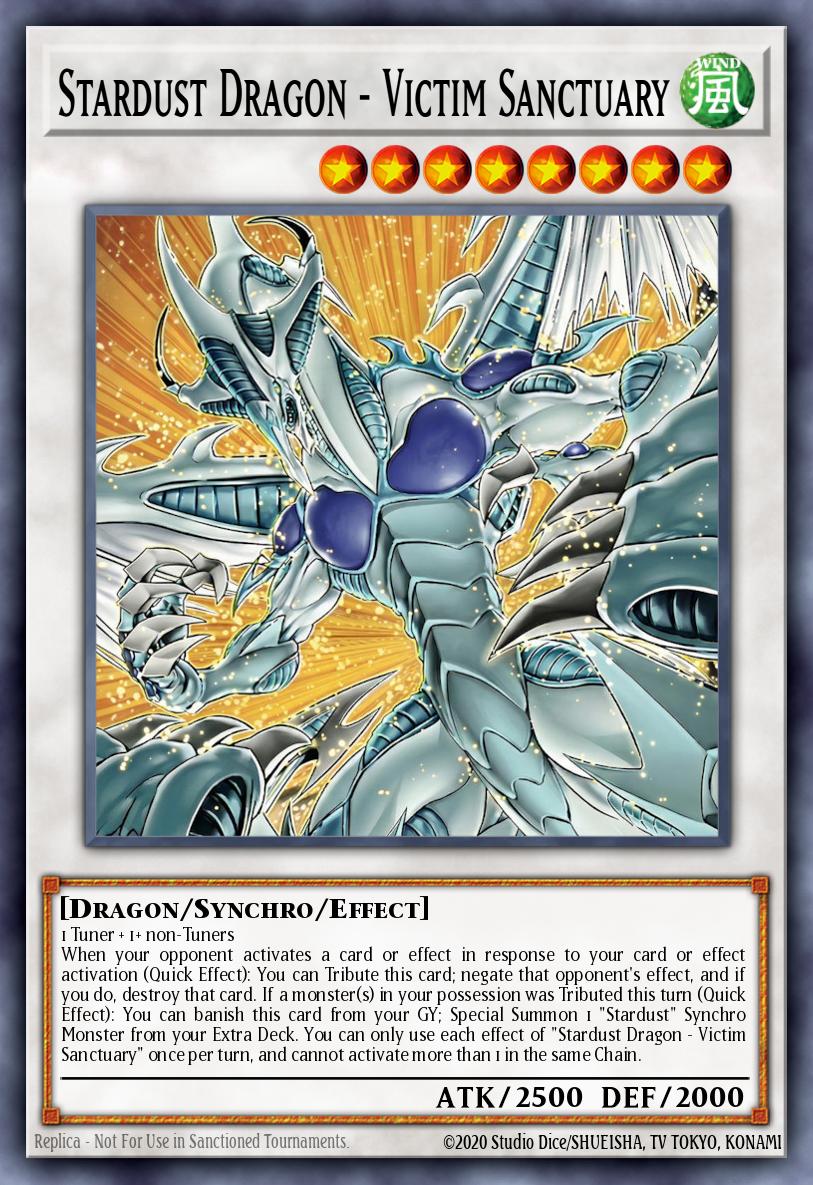 Card Image: Stardust Dragon - Victim Sanctuary