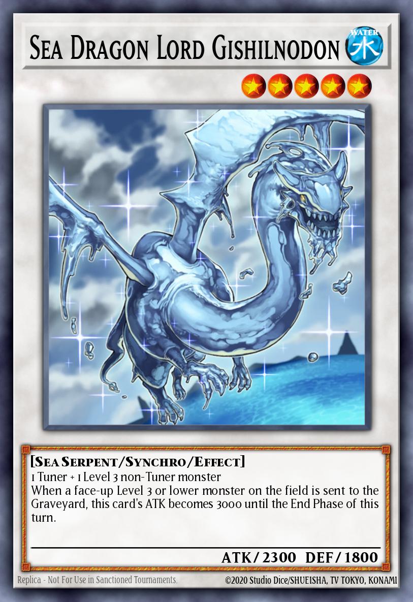 Card Image: Sea Dragon Lord Gishilnodon