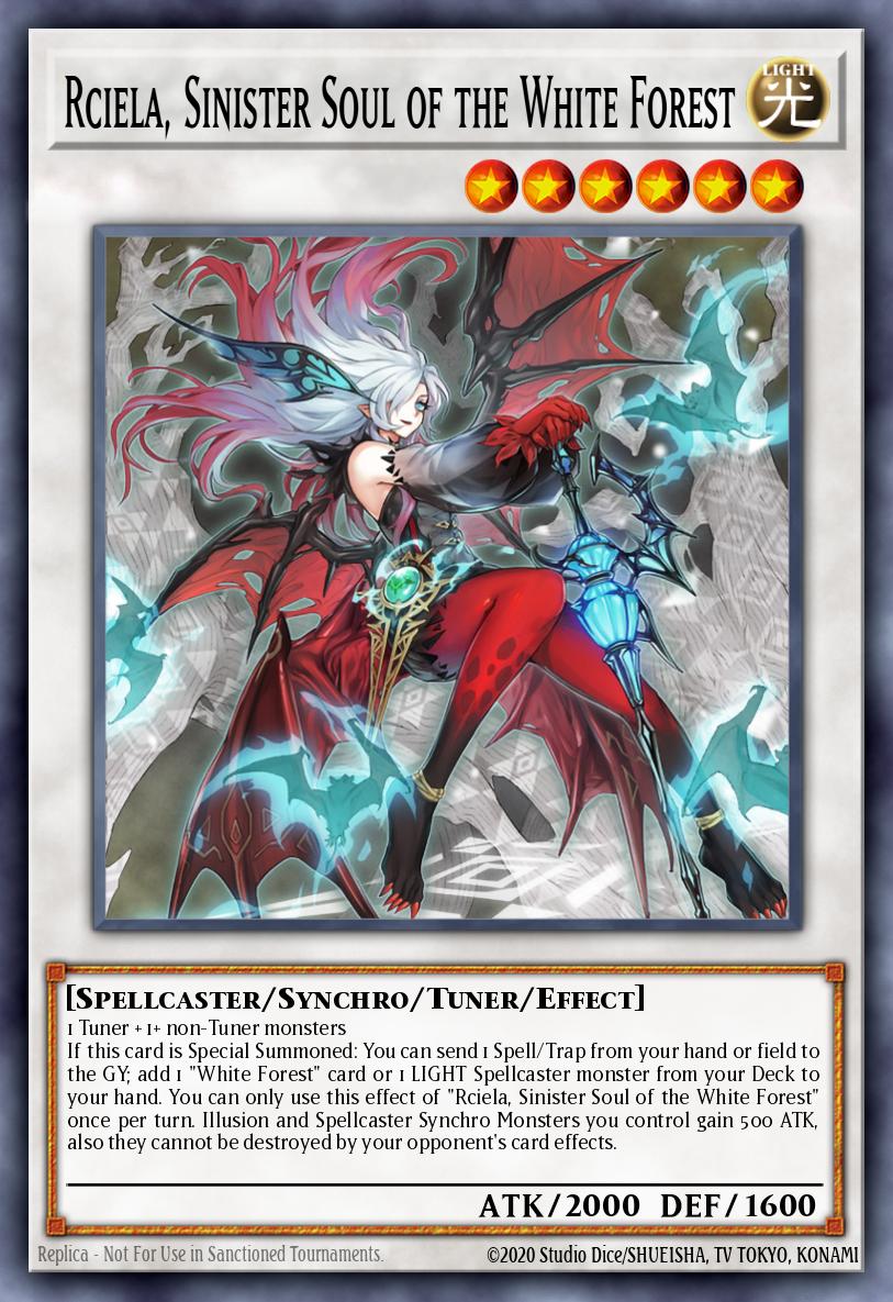 Card Image: Rciela, Sinister Soul of the White Forest