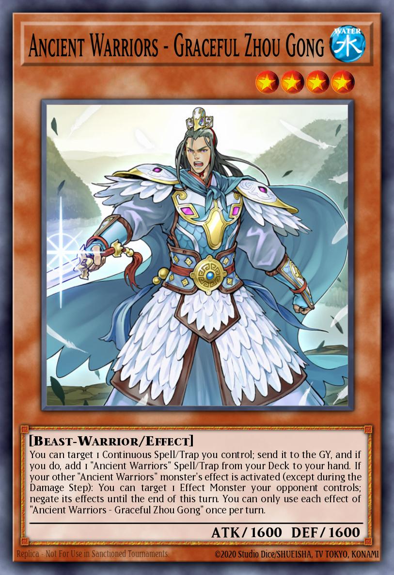 Card Image: Ancient Warriors - Graceful Zhou Gong