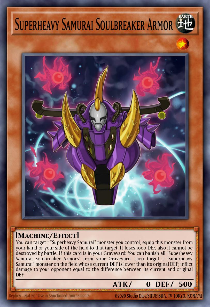 Card Image: Superheavy Samurai Soulbreaker Armor