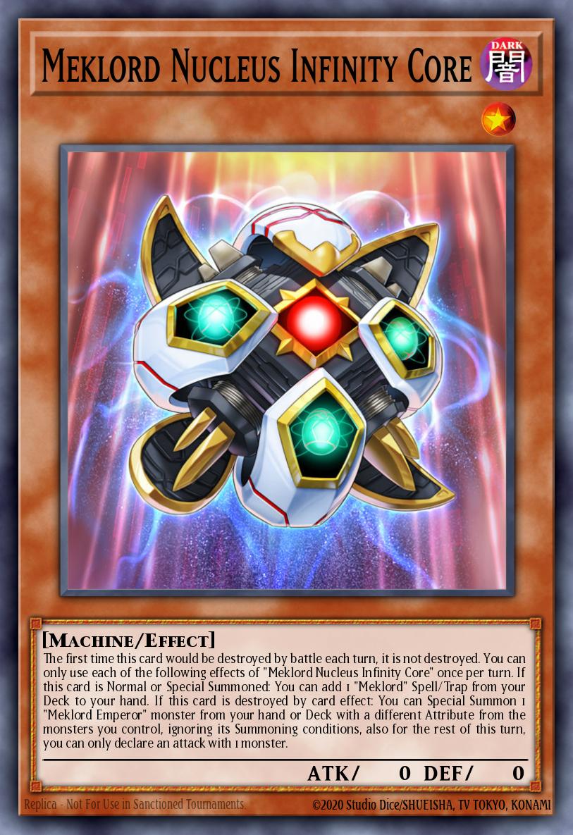 Card Image: Meklord Nucleus Infinity Core