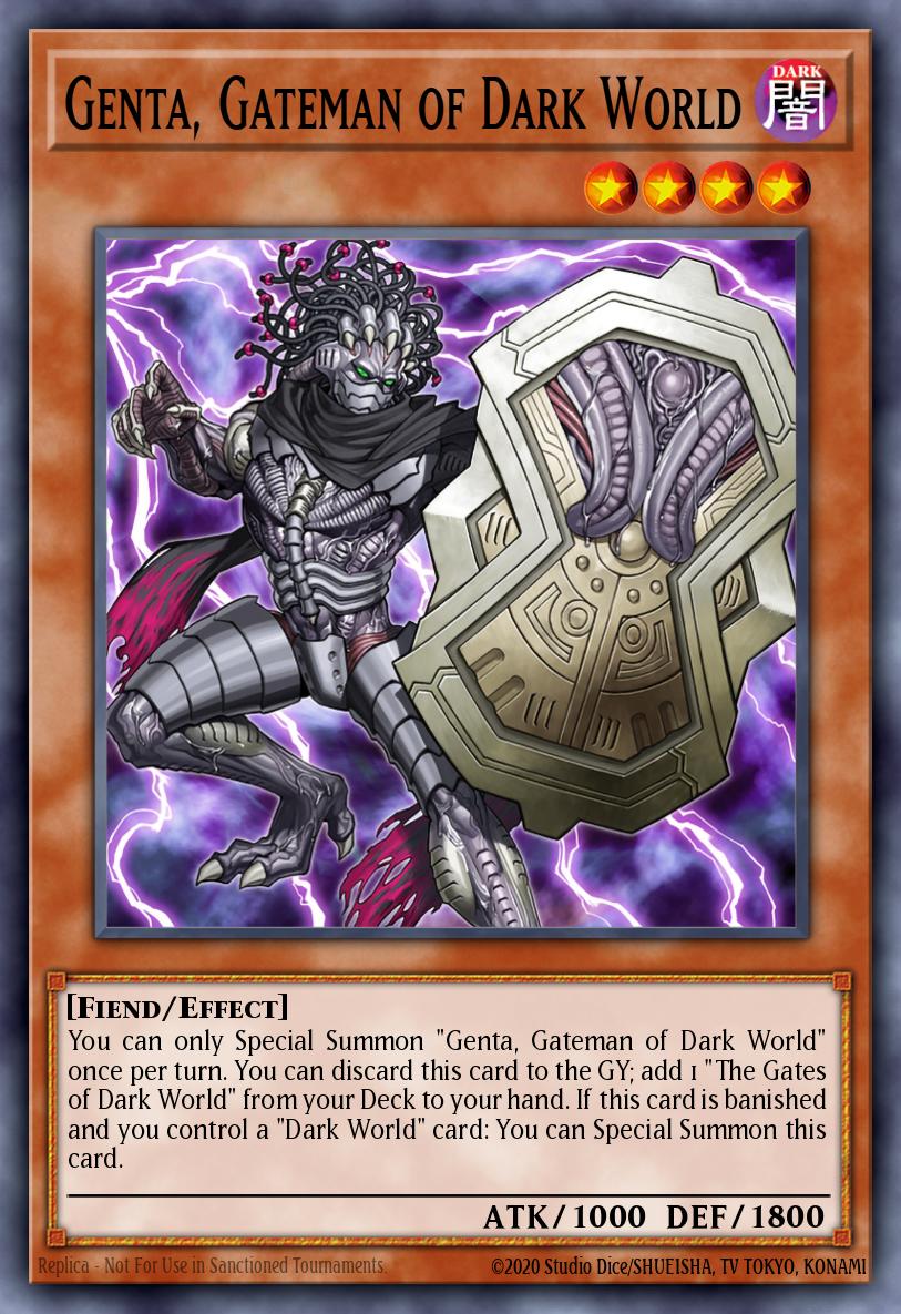 Card Image: Genta, Gateman of Dark World