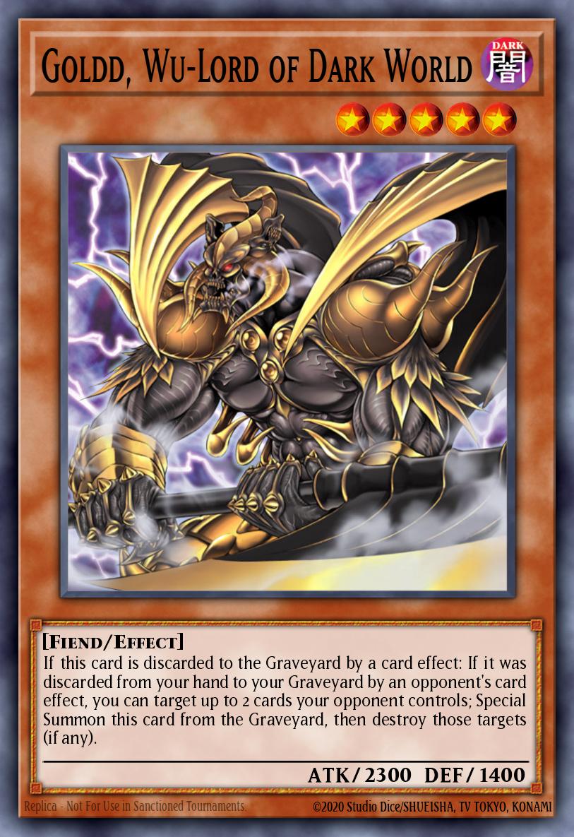 Card Image: Goldd, Wu-Lord of Dark World