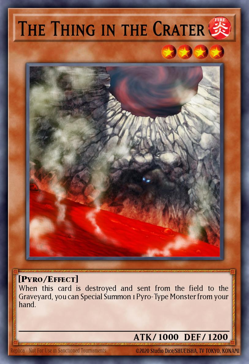 Card Image: The Thing in the Crater