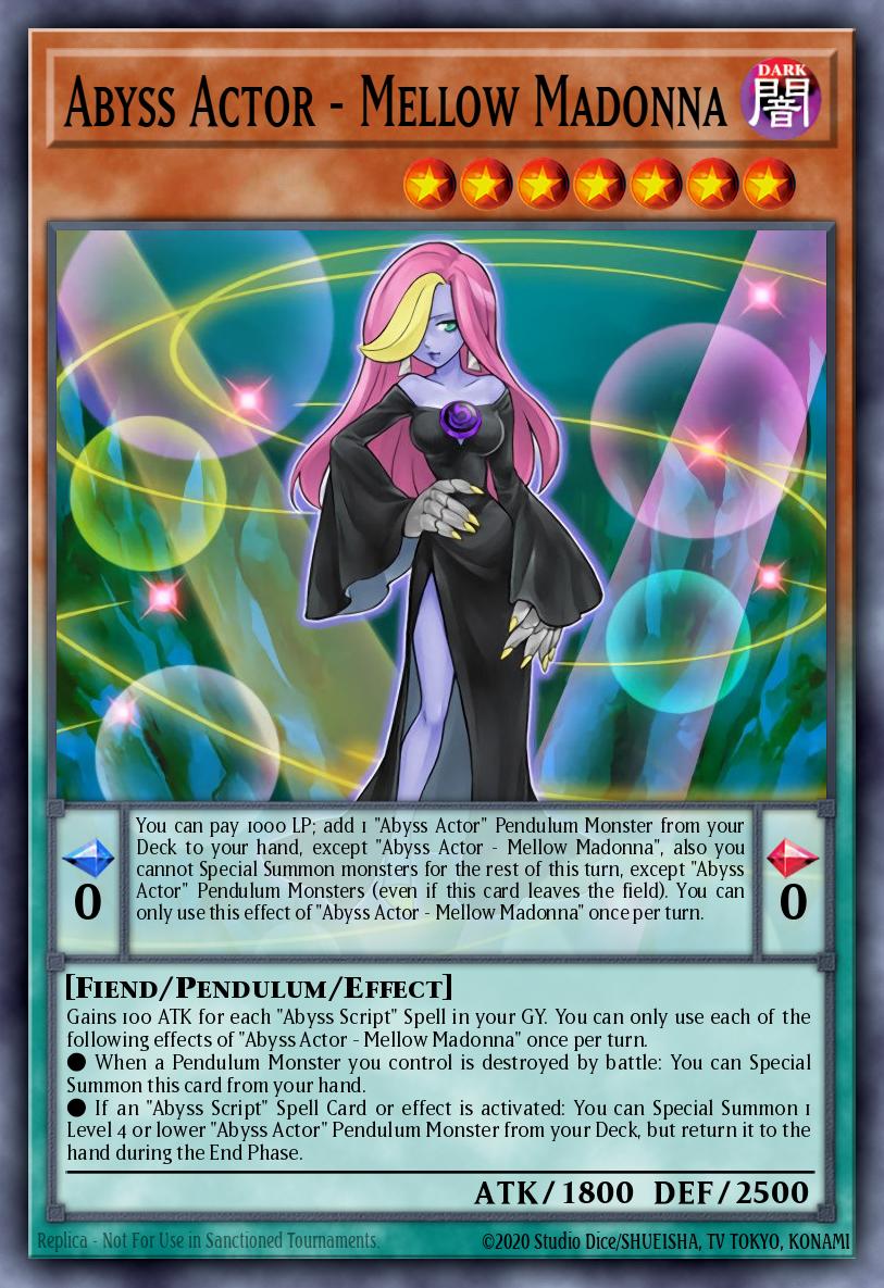 Card Image: Abyss Actor - Mellow Madonna