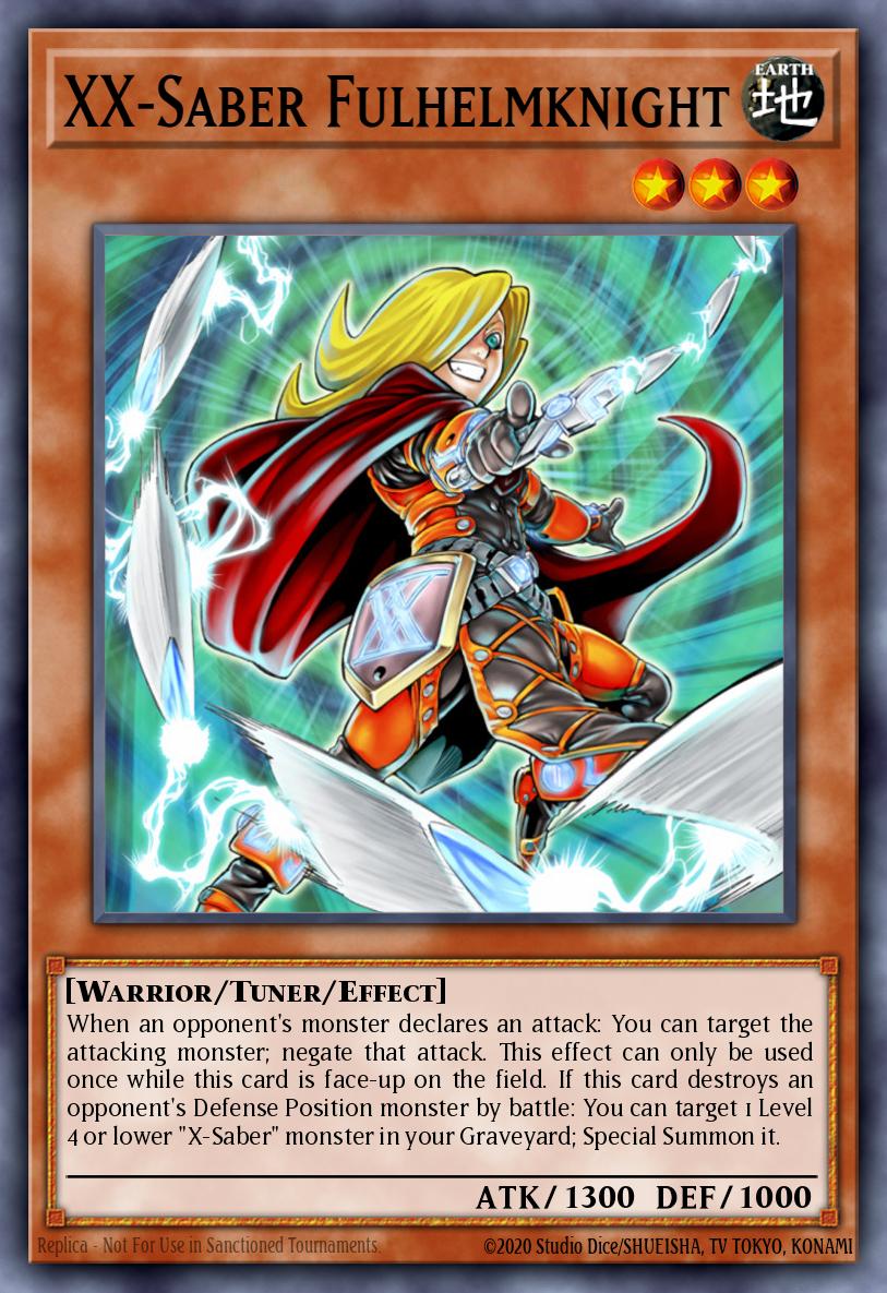 Card Image: XX-Saber Fulhelmknight