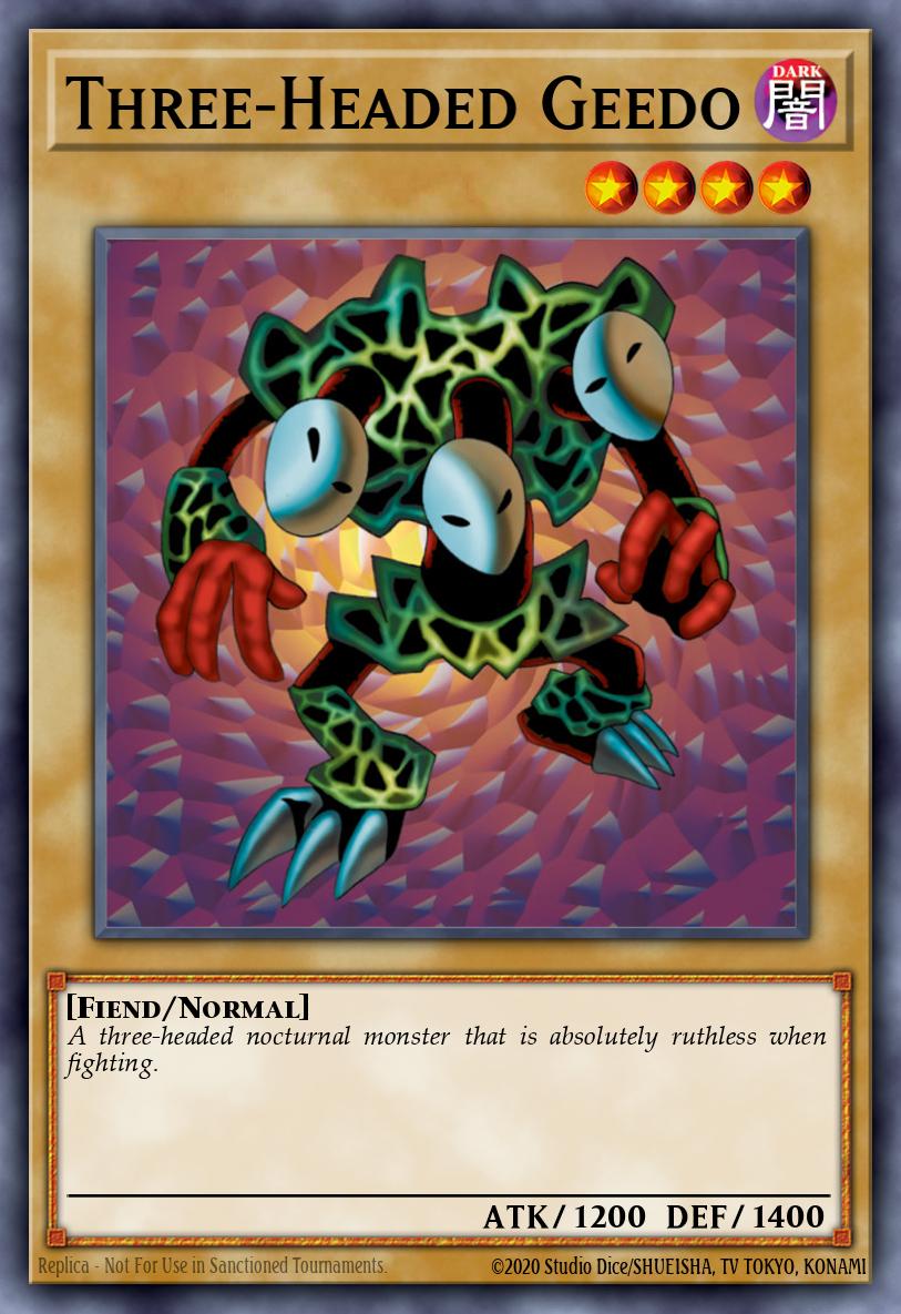 Card Image: Three-Headed Geedo